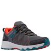 COLUMBIA MENS WATERPROOF LACE TRAINER - SHARK RED